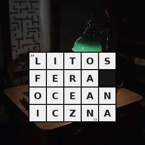 Hasło krzyżówkowe litosfera oceaniczna - litosfera oceaniczna – rozwiązanie, synonimy, podpowiedzi i definicje krzyżówkowe